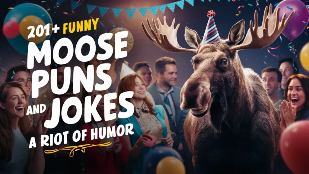 Funny Moose Puns and Jokes: A Riot of Humor