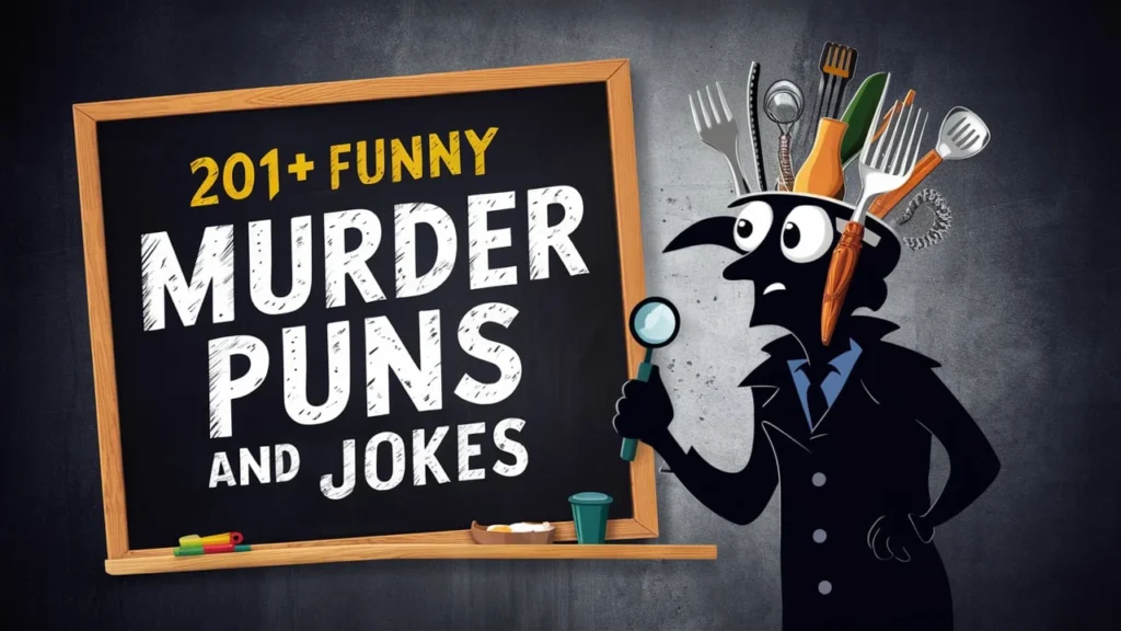 Funny Murder Puns and Jokes