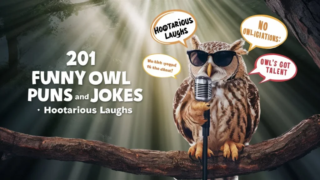 Funny Owl Puns and Jokes: Hootarious Laughs