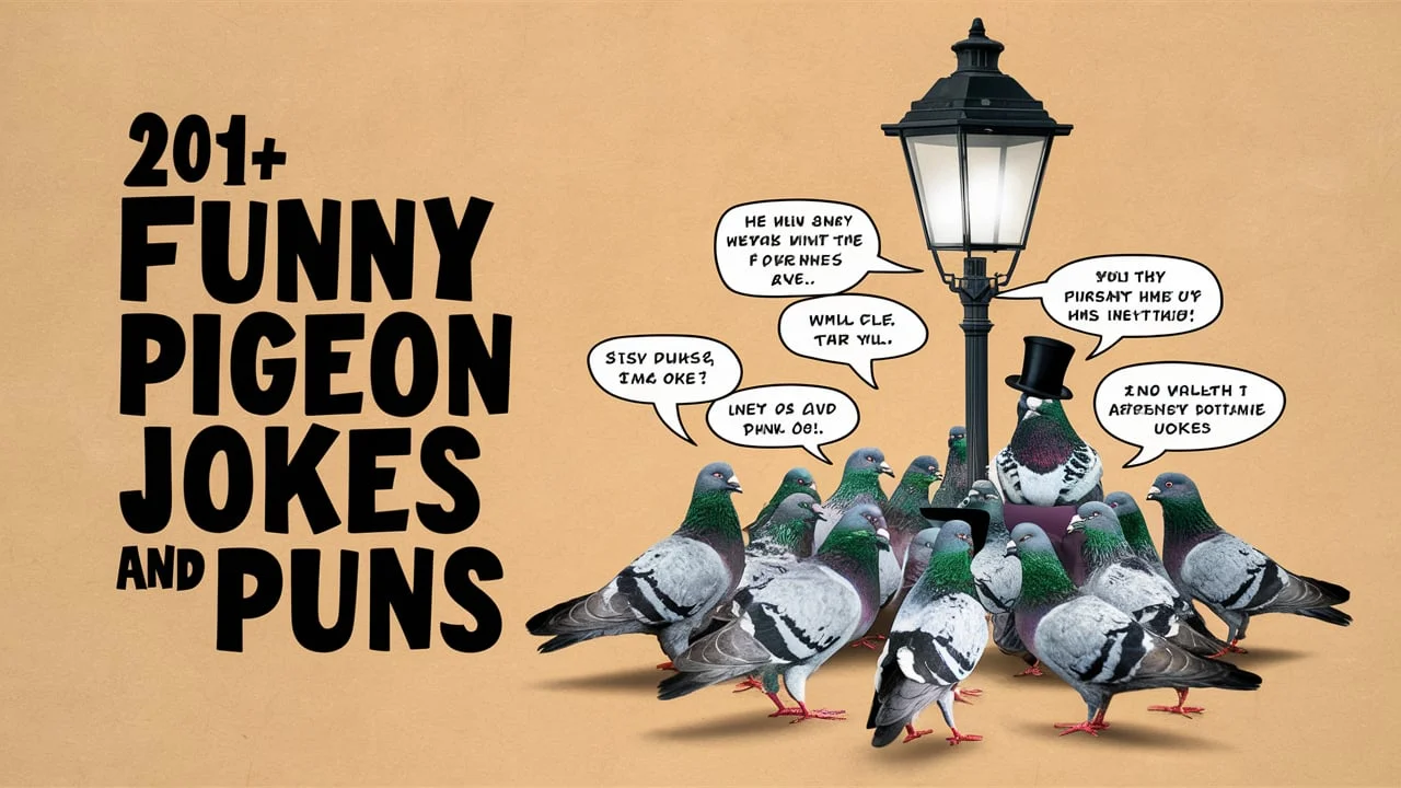 Funny Pigeon Jokes And Puns