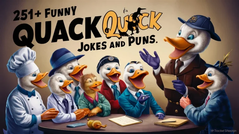 Funny Quack Jokes and Puns