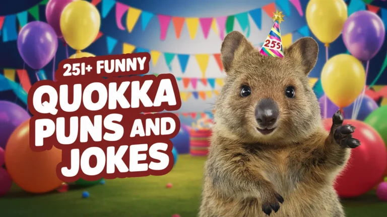 Funny Quokka Puns and Jokes