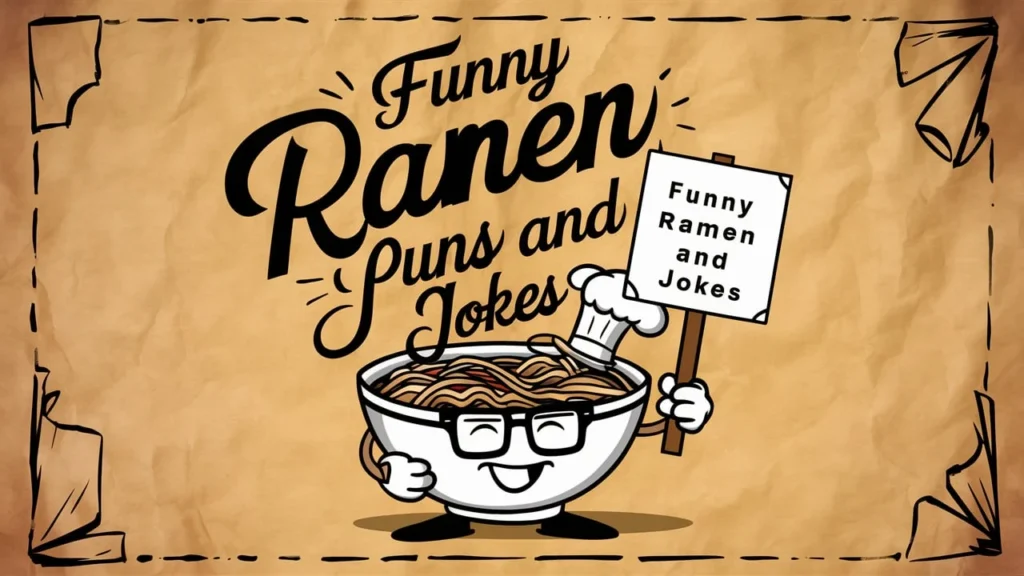 Funny Ramen Puns And Jokes