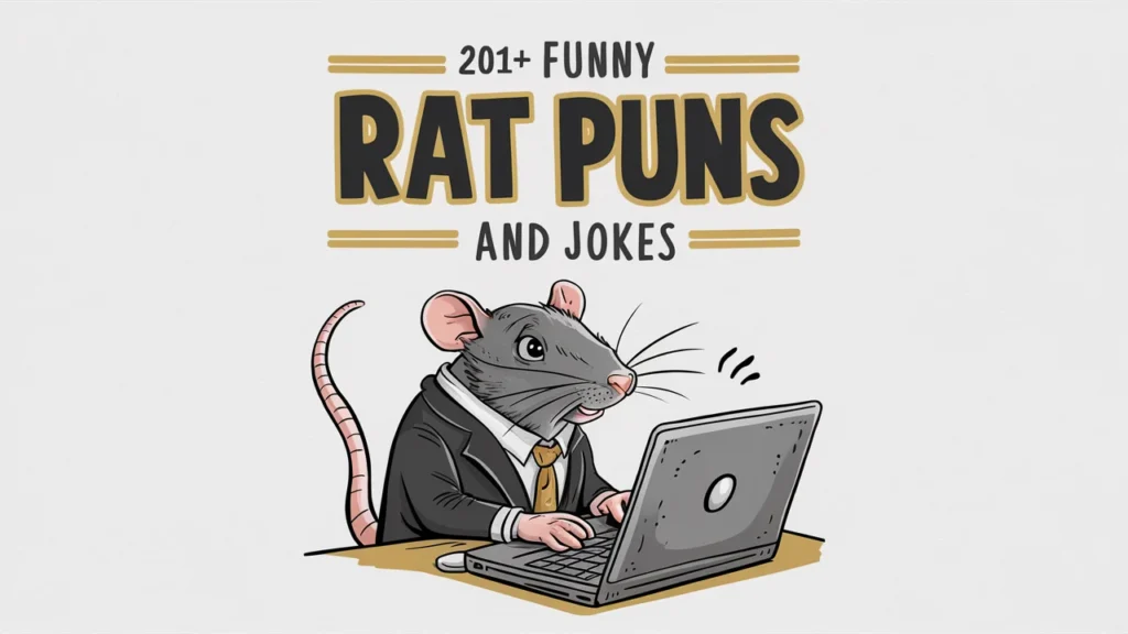 Funny Rat Puns and Jokes