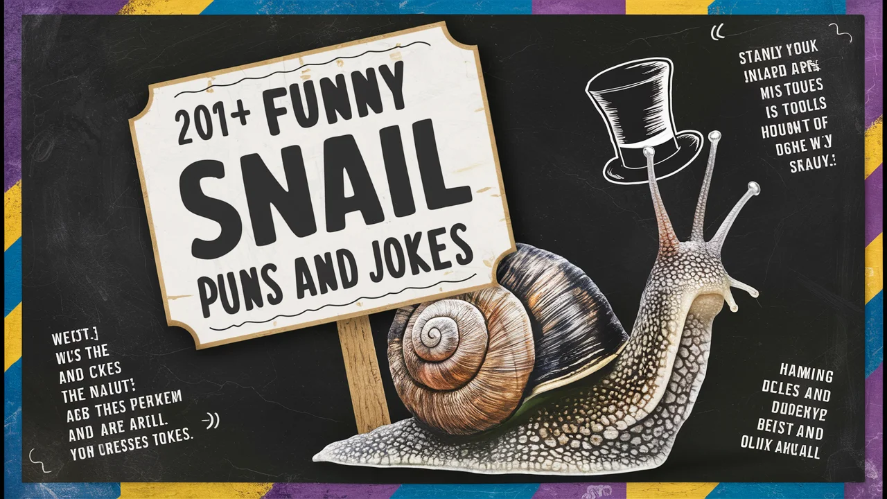 Funny Snail Puns and Jokes