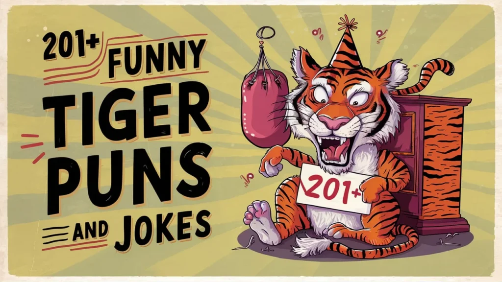 Funny Tiger Puns and Jokes