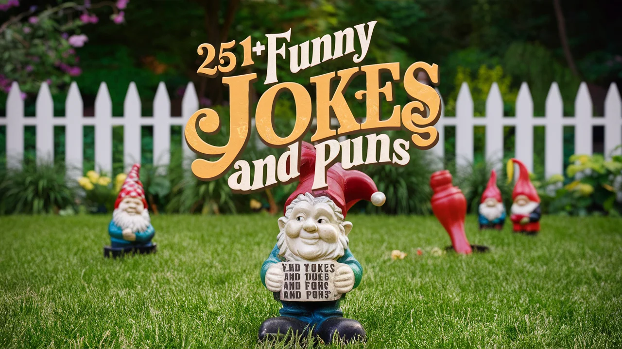 Funny Yard Jokes and Puns