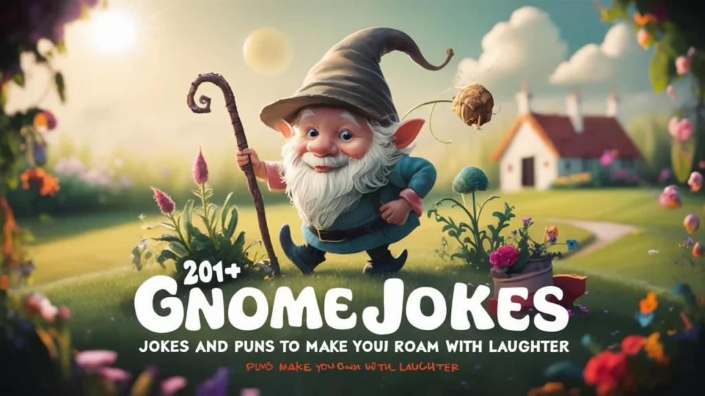 Gnome jokes And Puns to Make You Roam with Laughter