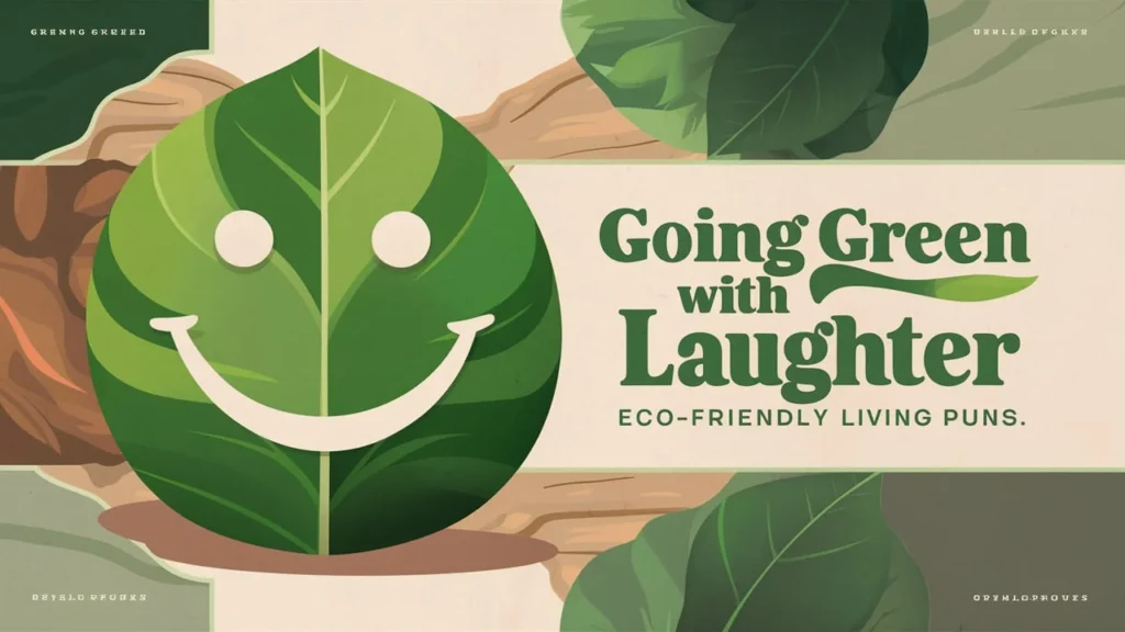 Going Green with Laughter: Eco-Friendly Living Puns