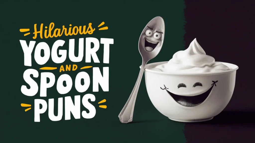 Hilarious Yogurt and Spoon Puns