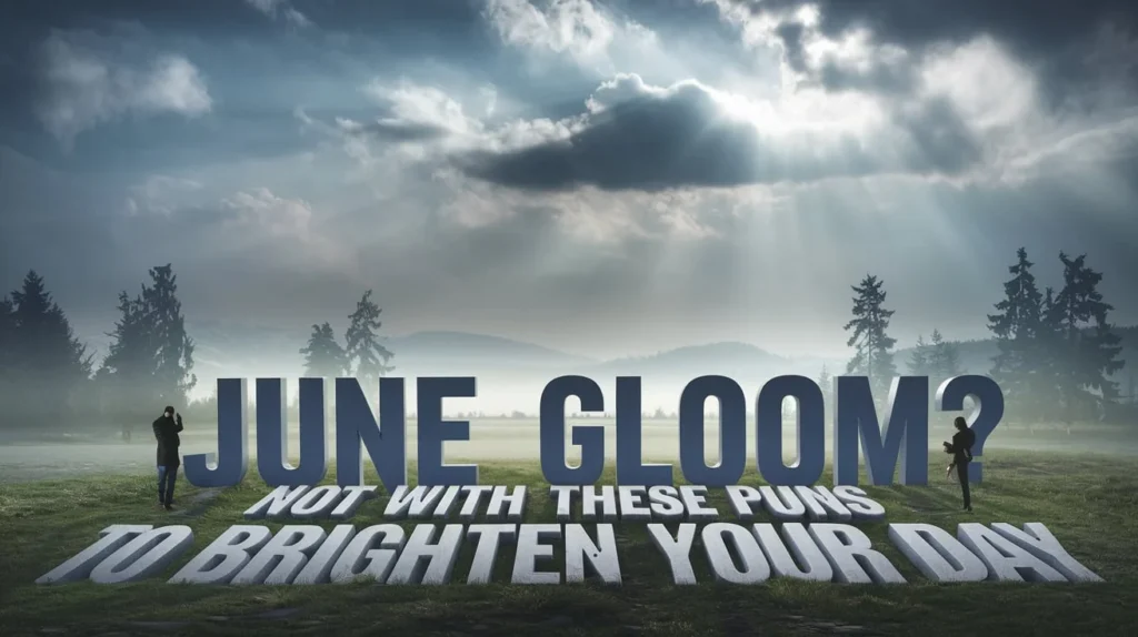 June Gloom? Not with These Puns to Brighten Your Day