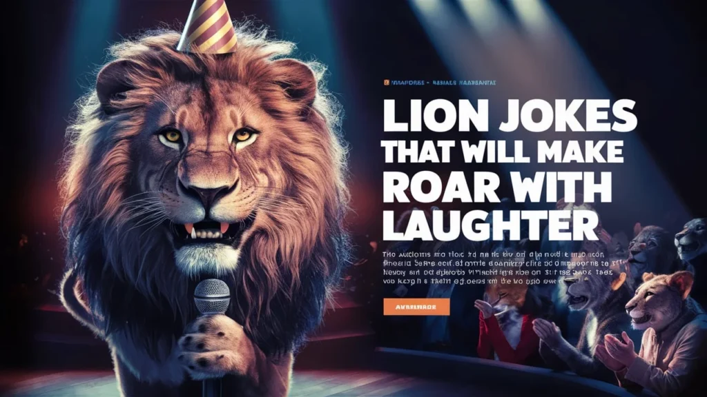 Lion Jokes That Will Make You Roar with Laughter