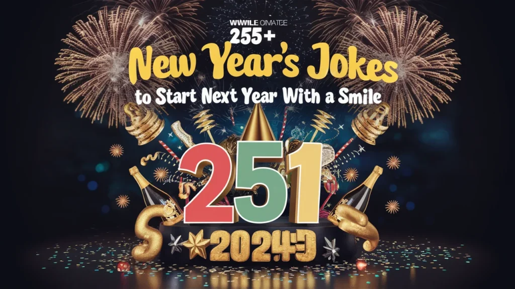 New Year's Jokes to Start Next Year with a Smile