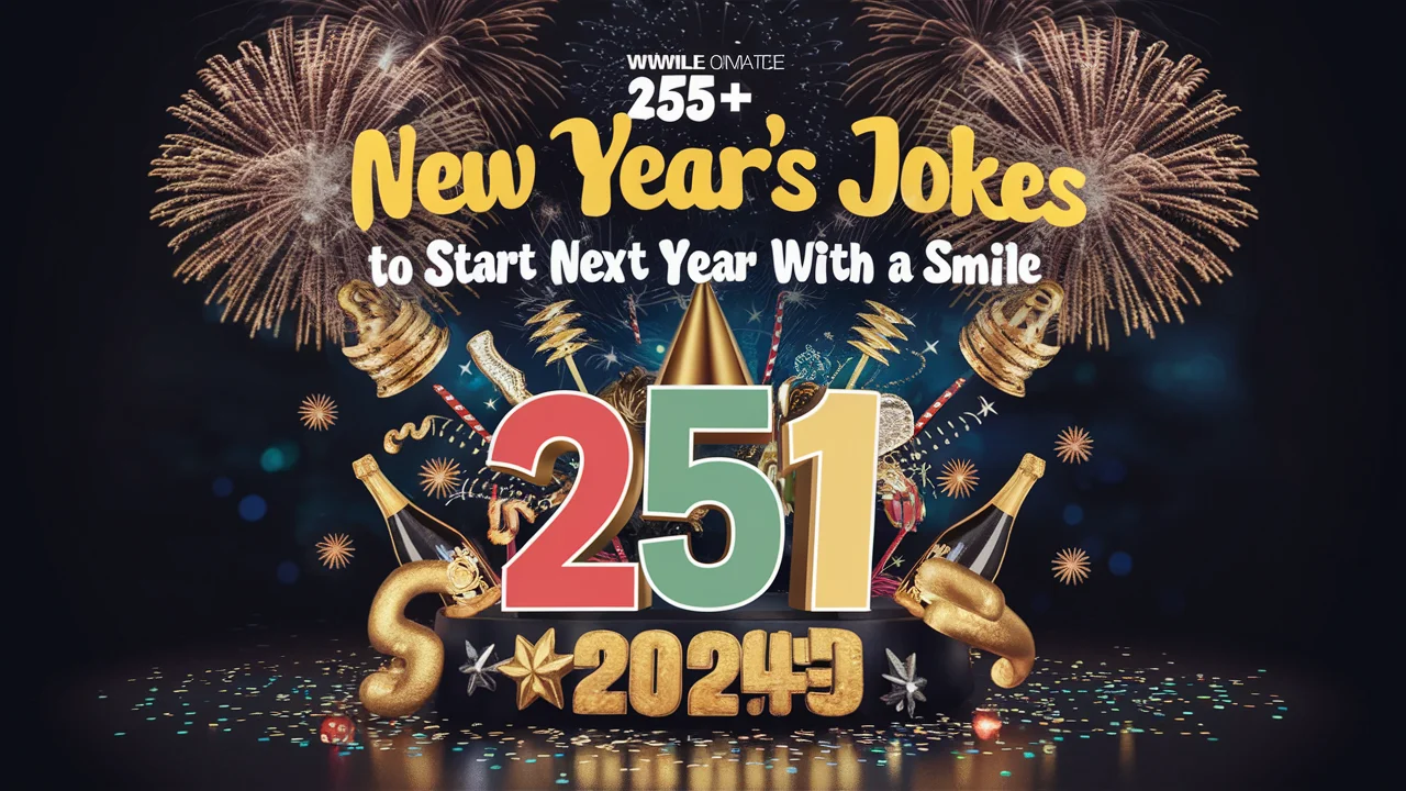 New Year's Jokes to Start Next Year with a Smile