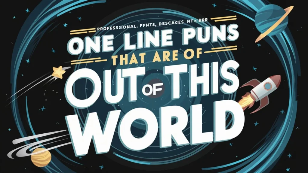 One Line Puns That Are Out of This World