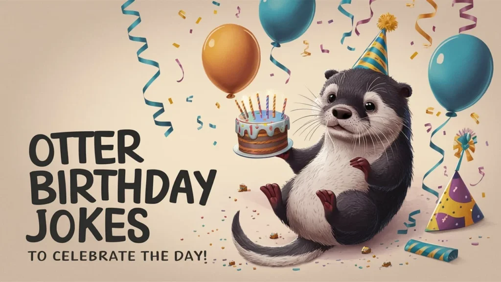 Otter Birthday Jokes to Celebrate the Day