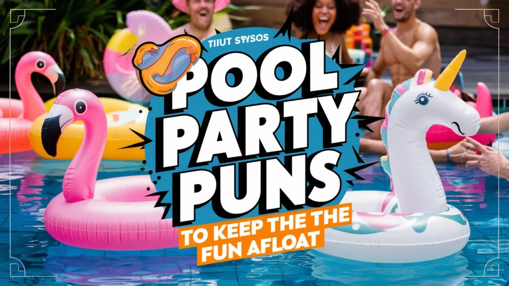 Pool Party Puns to Keep the Fun Afloat