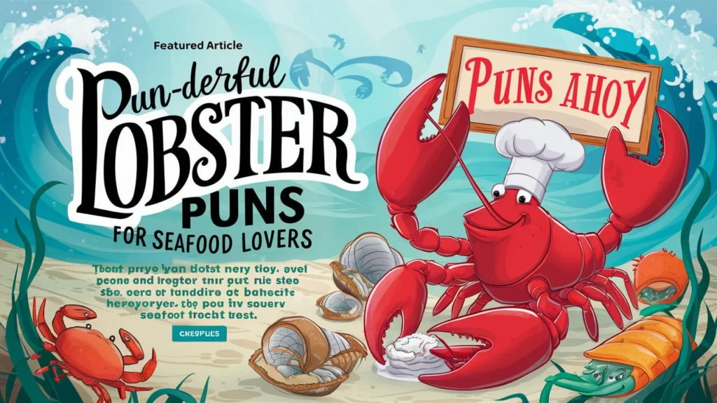 Pun-derful Lobster Puns for Seafood Lovers