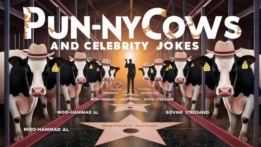 Pun-ny Cows and Celebrity Jokes