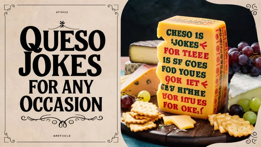 Queso Jokes for Any Occasion