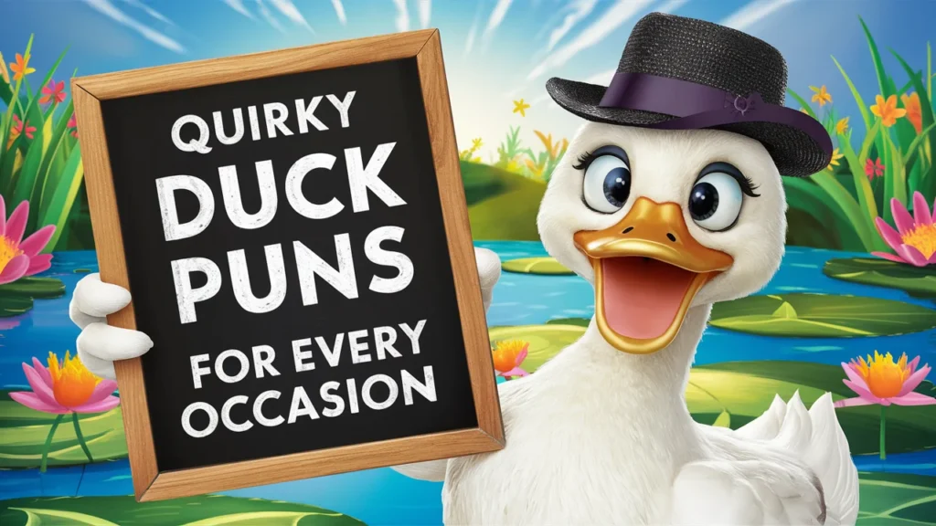 Quirky Duck Puns for Every Occasion