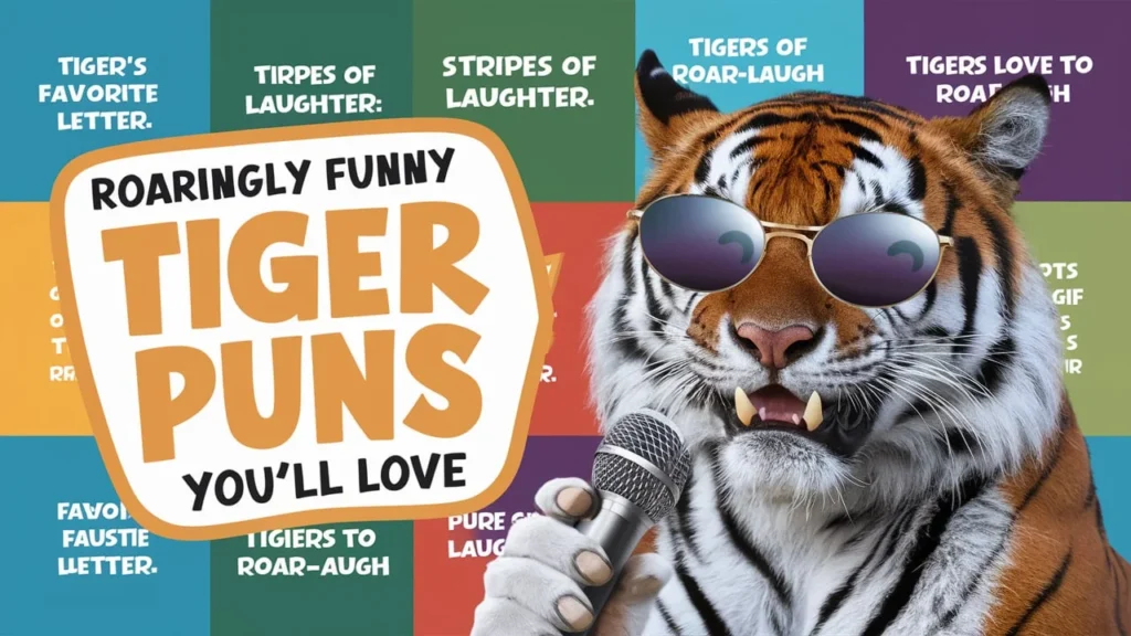 Roaringly Funny Tiger Puns You’ll Love