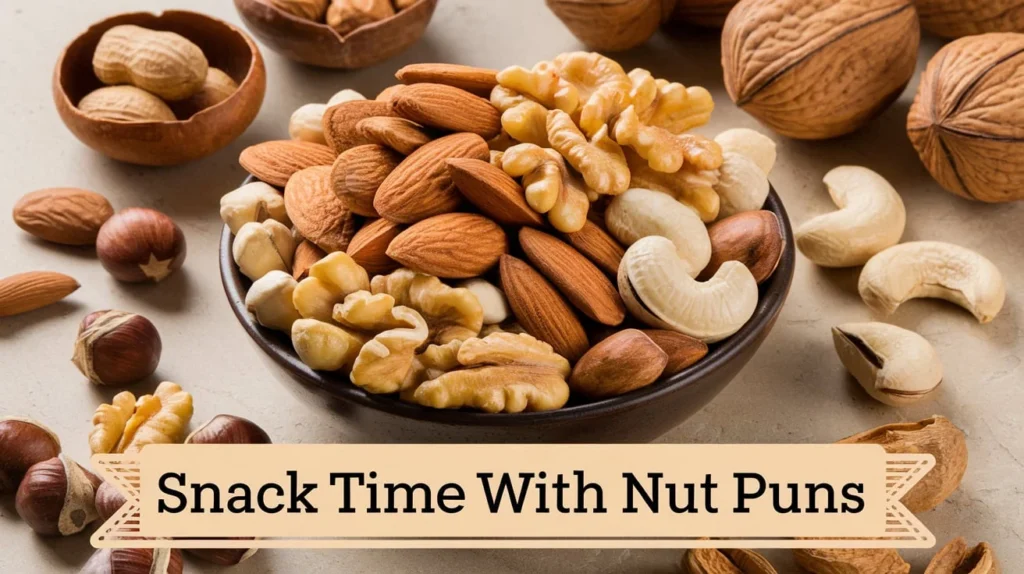 Snack Time with Nut Puns