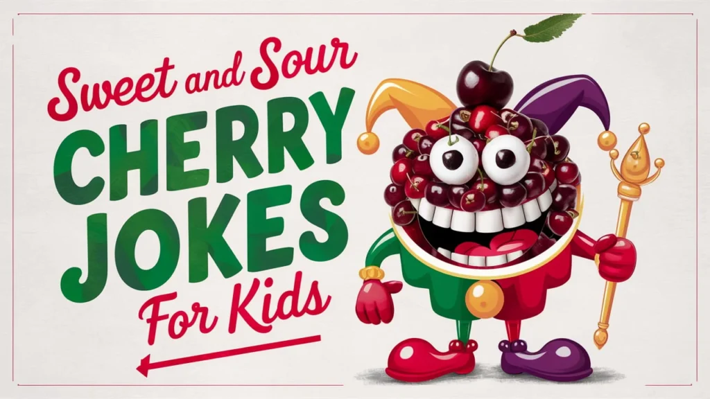 Sweet And Sour Cherry Jokes for Kids