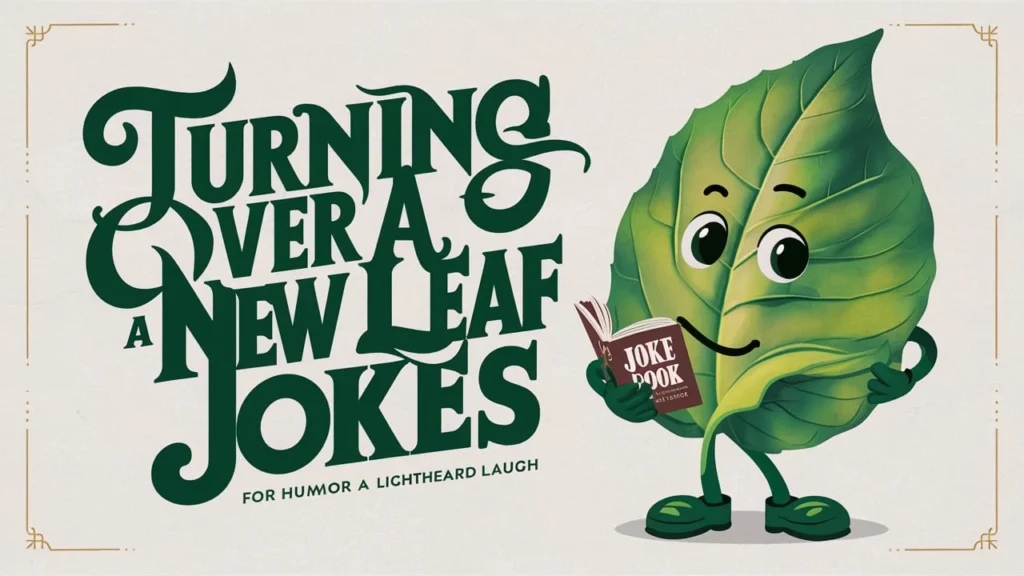 Turning Over a New Leaf Jokes