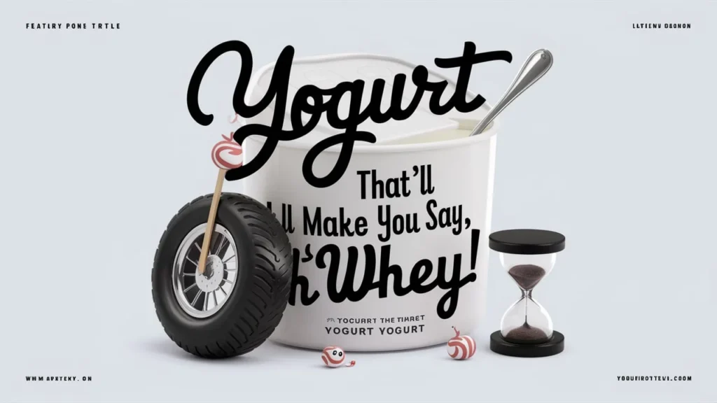 Yogurt Puns That’ll Make You Say, “Oh Whey!”