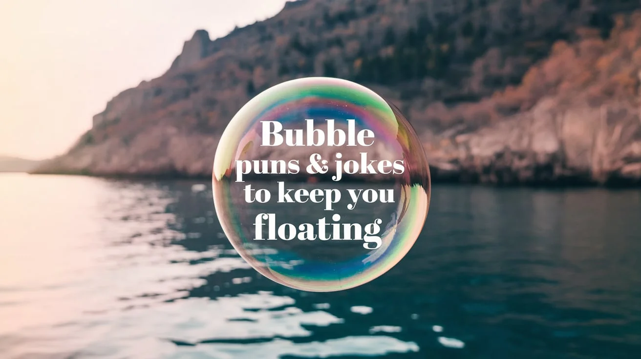 Bubble Puns & Jokes to Keep You Floating