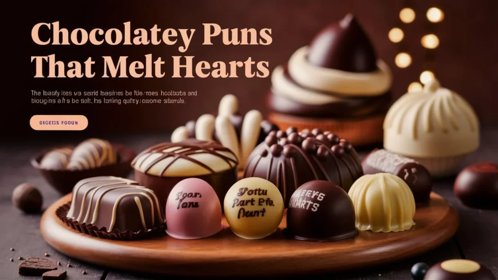 Chocolatey Puns That Melt Hearts