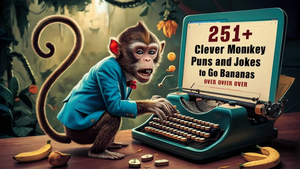 Clever Monkey Puns and Jokes to Go Bananas Over