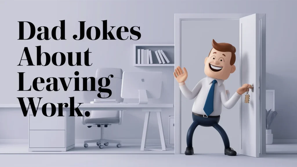 Dad Jokes About Leaving Work