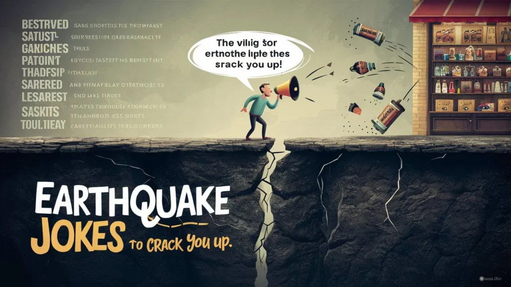 Earthquake Jokes to Crack You Up