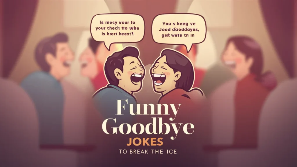 Funny Goodbye Jokes to Break the Ice