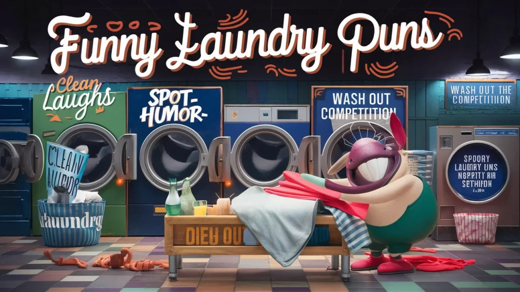 Funny Laundry Puns