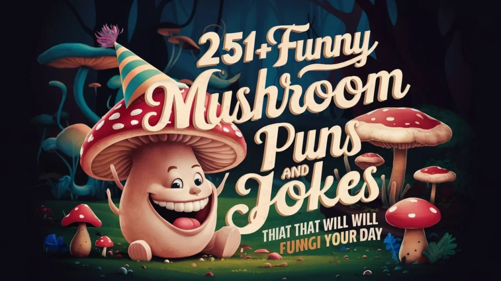 Funny Mushroom Puns and Jokes That Will Fungi Your Day