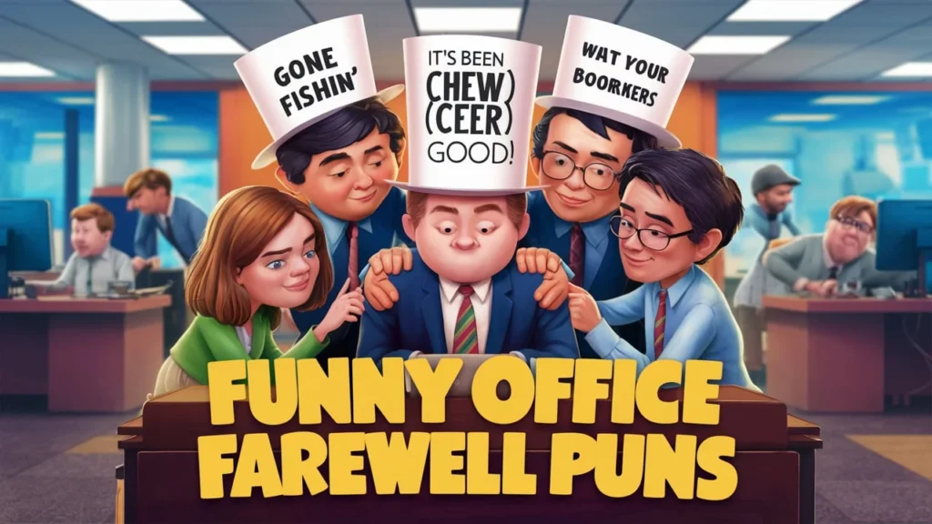 Funny Office Farewell Puns