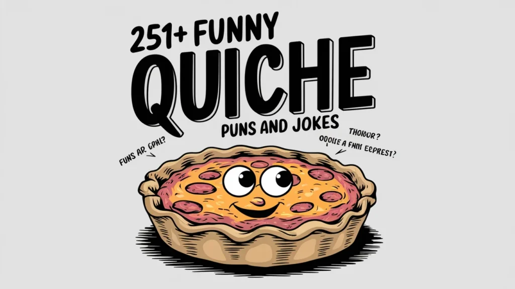 Funny Quiche Puns and Jokes