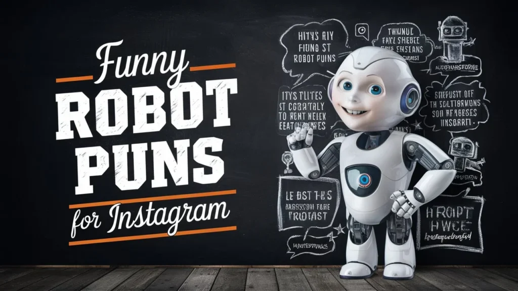 Funny Robot Puns for Instagram