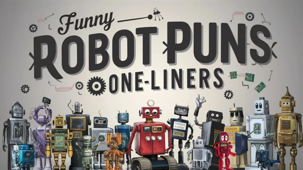 Funny Robot Puns One-Liners