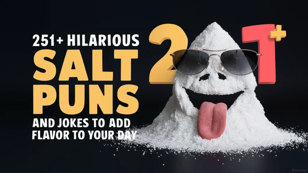 Hilarious Salt Puns and Jokes to Add Flavor to Your Day