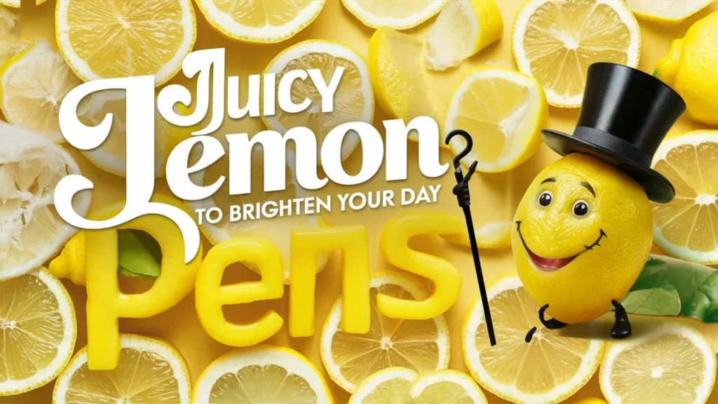 Juicy Lemon Puns to Brighten Your Day