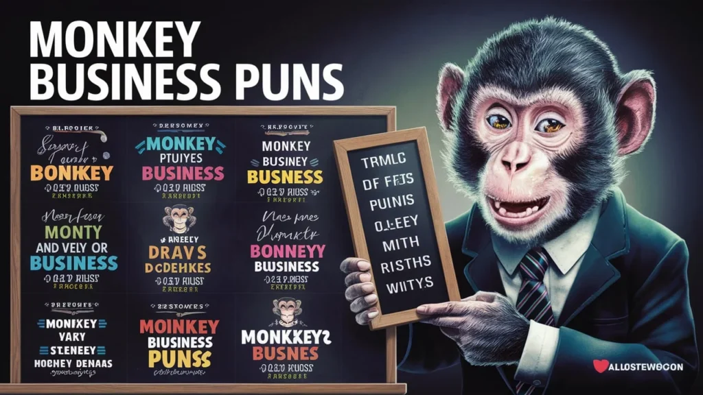 Monkey Business Puns