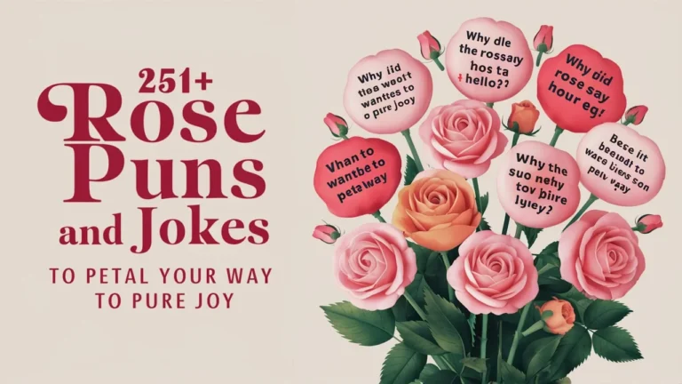 Rose Puns and Jokes to Petal Your Way to Pure Joy