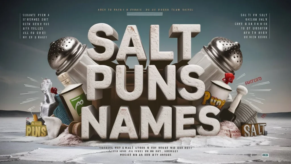 Salt Puns Names