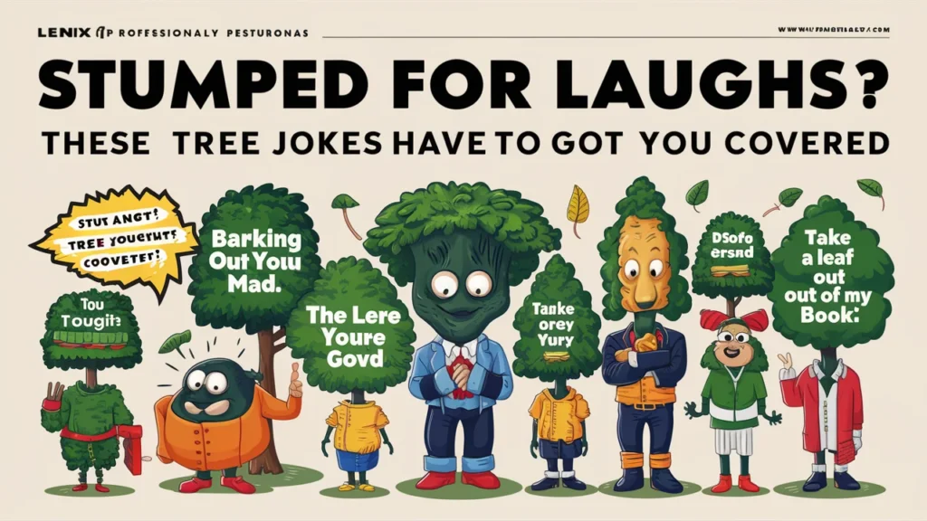 Stumped for Laughs? These Tree Jokes Have Got You Covered