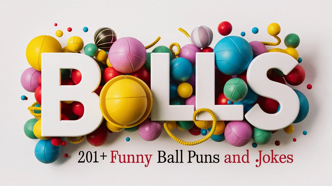 Funny Ball Puns and Jokes