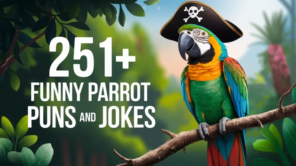 Funny Parrot Puns and Jokes